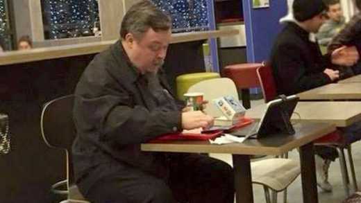 Російський священнослужитель порушував піст у McDonald’s