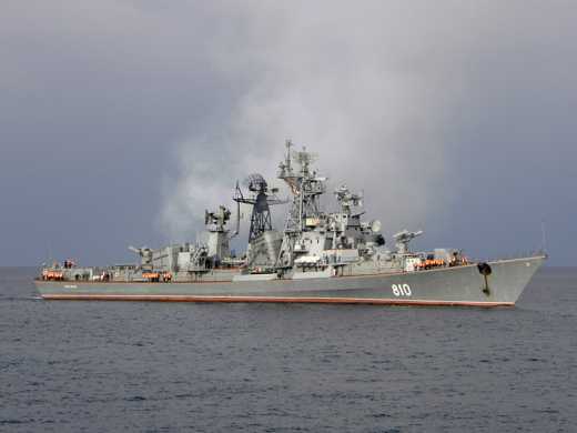 Російський військовий корабель обстріляв турецьке судно