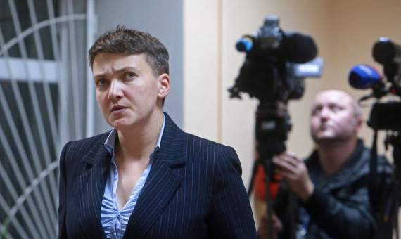 СБУ: Савченко во время допроса назвала боевиков простыми людьми (ВИДЕО)