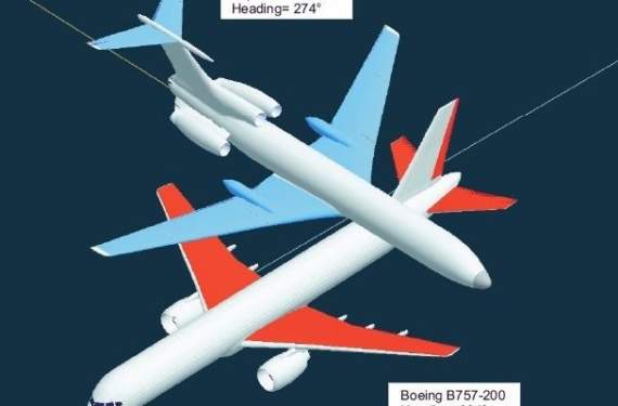 Столкновение Ту-154М и «Боинга-757» над Германией