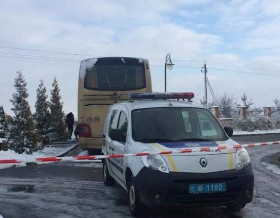 Под Львовом подорвали автобус польских туристов