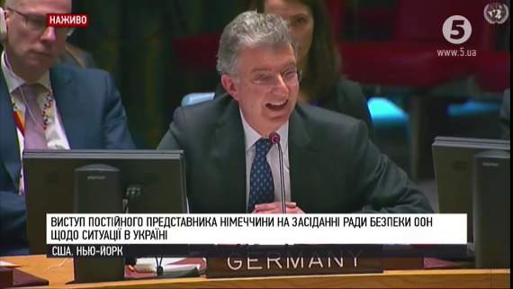 Німеччина розгромила Росію на засіданні Радбезу ООН